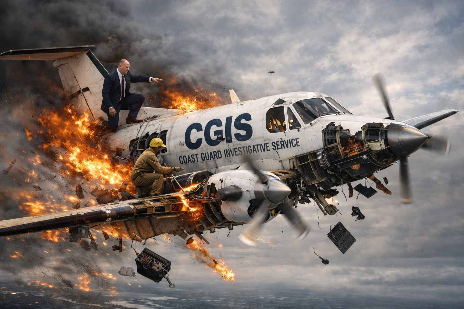 CGIS leadership building an aircraft mid-flight under strain